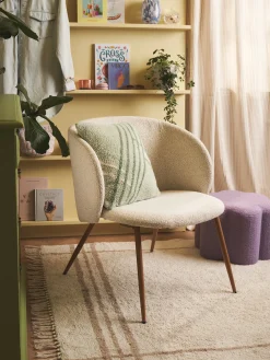 Søstrene Grene Schweiz Stühle<Bouclé-Loungesessel
