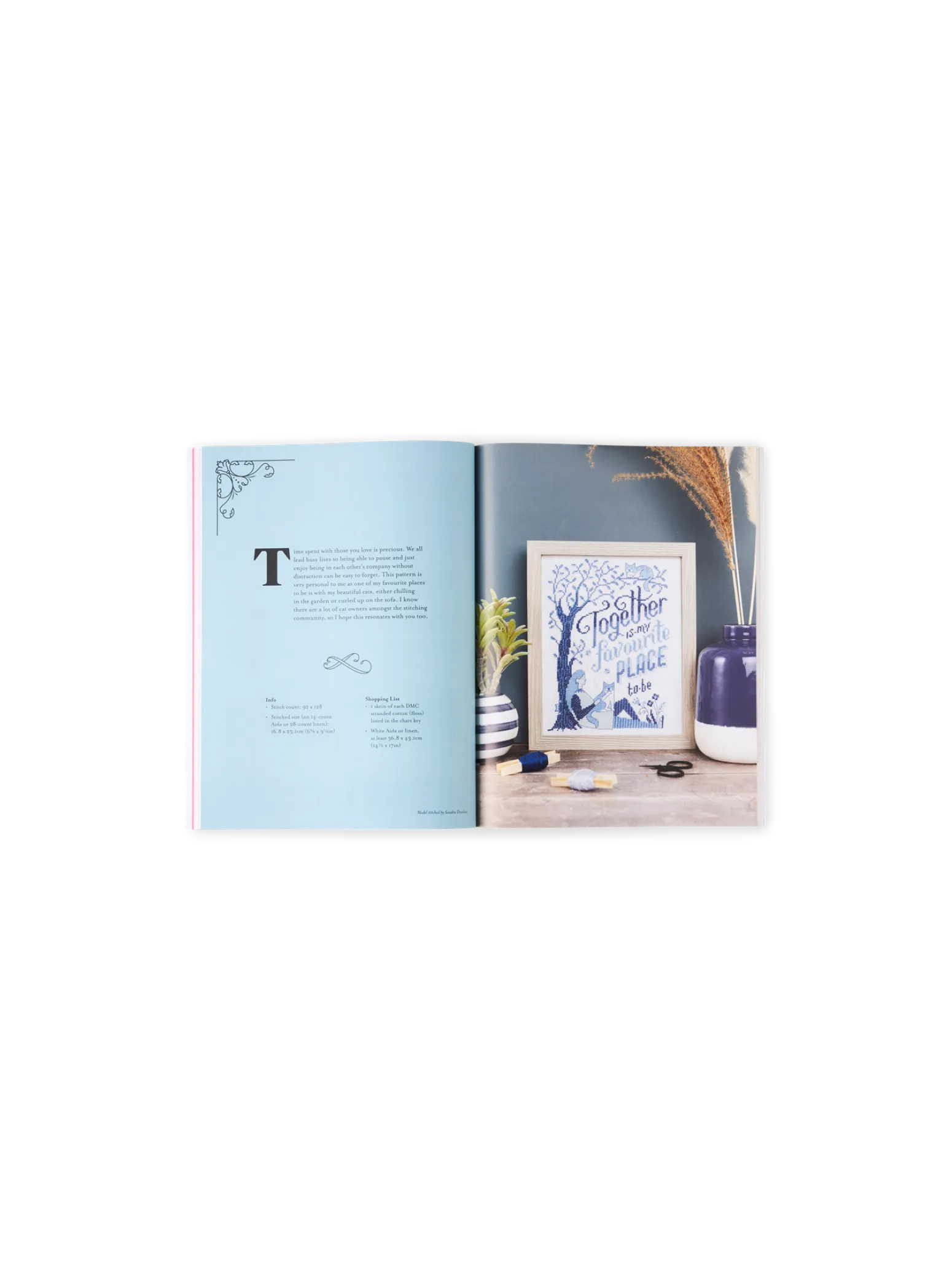 Søstrene Grene Schweiz Coffee Table Books<Cross Stitch For The Heart