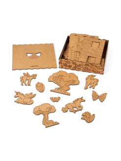 Kinder Søstrene Grene Schweiz Holzspielzeug<DIY-Set Magic Forest