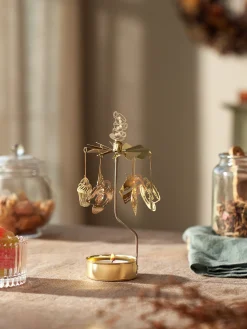 Søstrene Grene Schweiz Kerzenhalter|Dekoration<Engelspiel Mit Afternoon Tea-Motiven