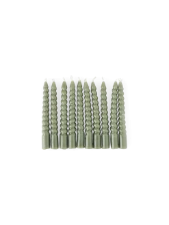 Søstrene Grene Schweiz Kerzen|Stabkerzen<Gedrehte Kerzen 10 Cm 10 Stck.