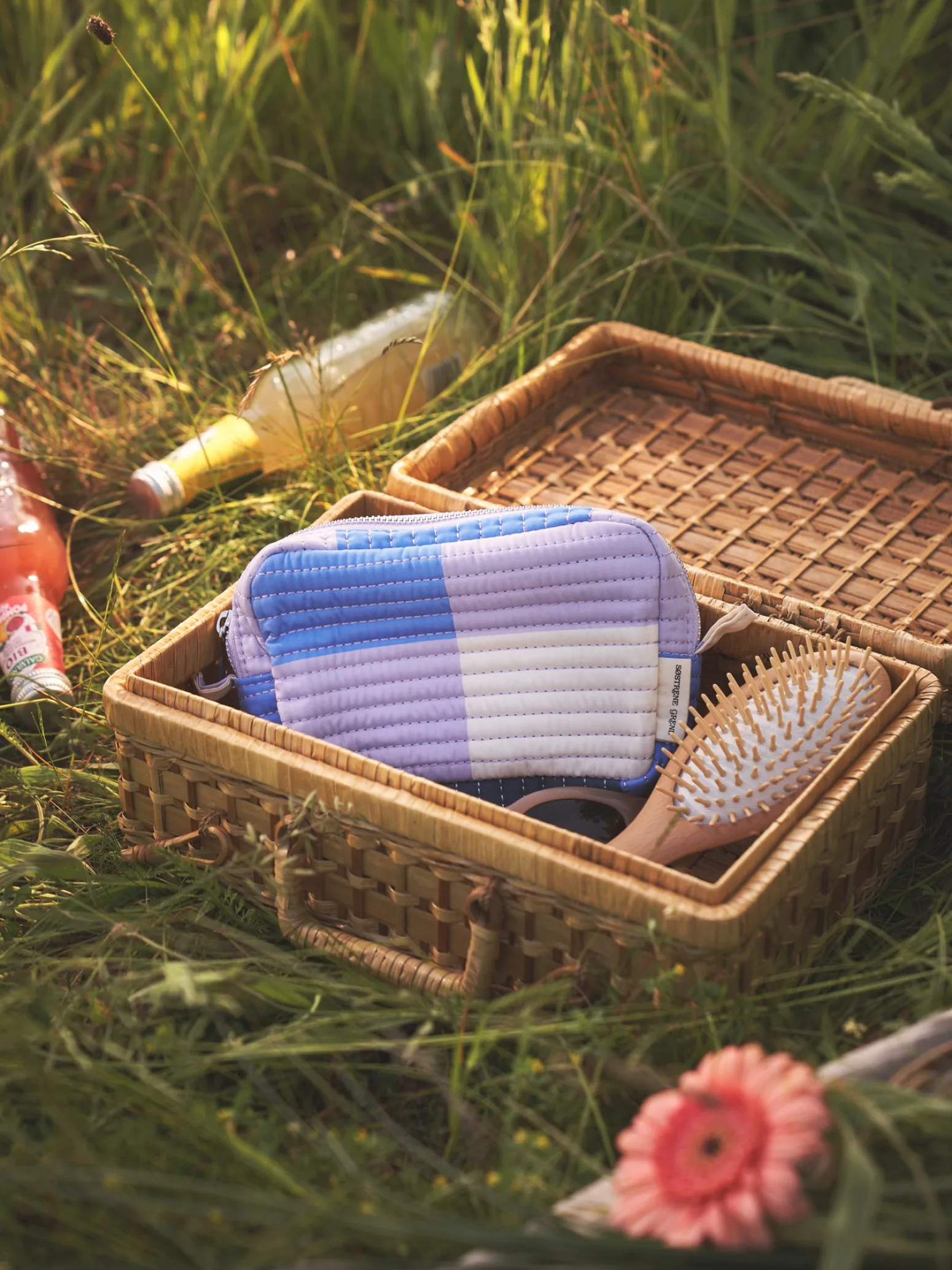 Søstrene Grene Schweiz Kosmetiktasche|Für Unterwegs<Gesteppte Kosmetiktasche