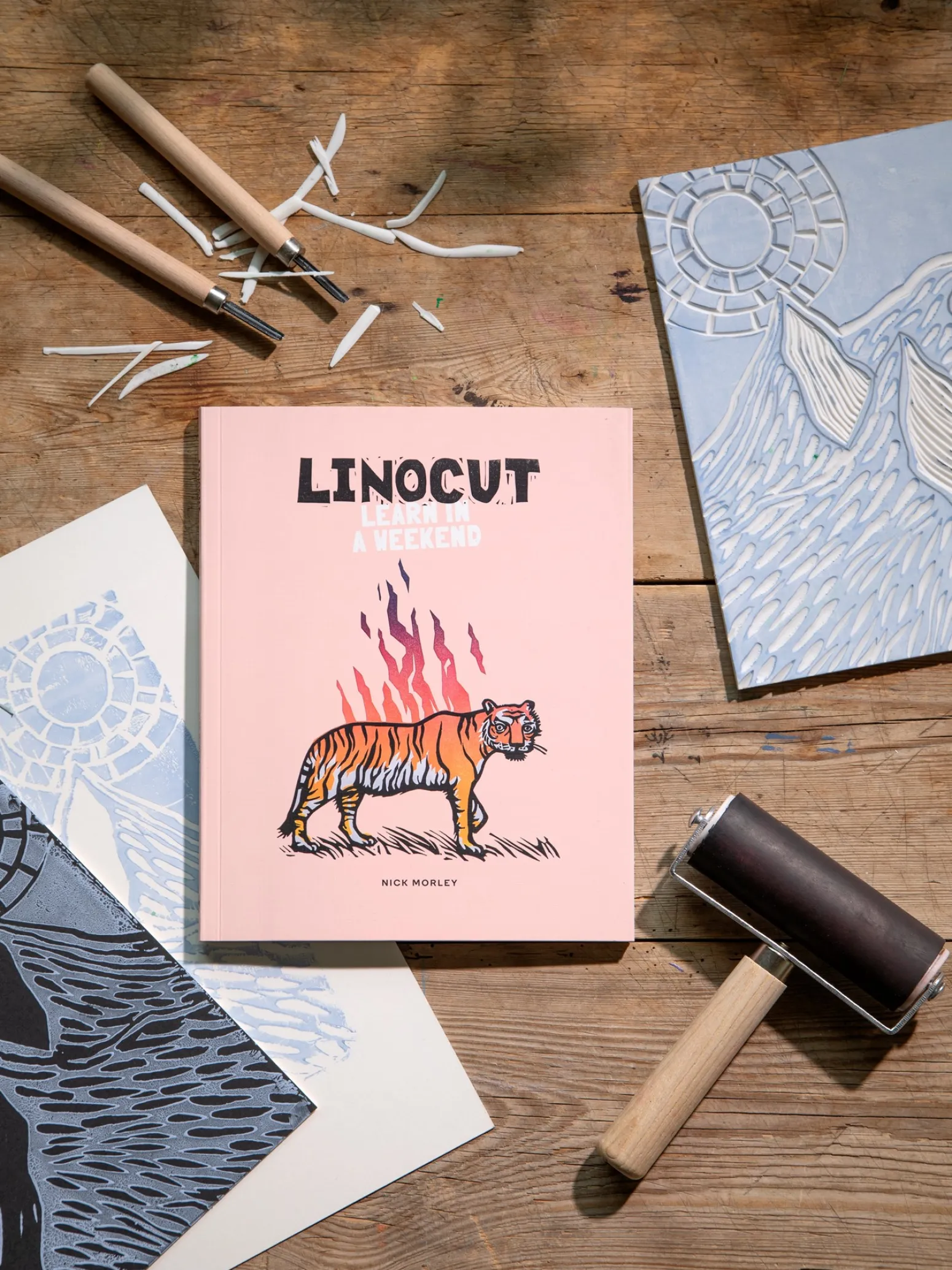 Søstrene Grene Schweiz Coffee Table Books<Linocut - Learn In A Weekend