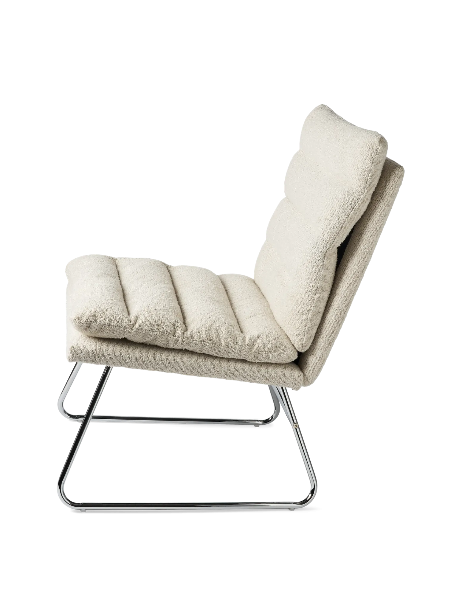 Søstrene Grene Schweiz Stühle<Loungesessel Mit Bouclé-Stoff