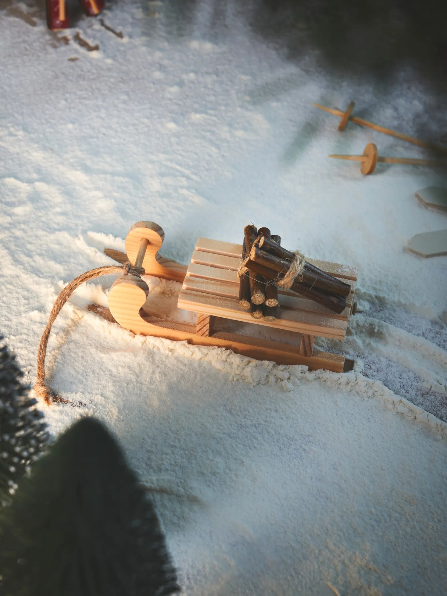 Søstrene Grene Schweiz Dekoration<Miniatur-Brennholz-Set
