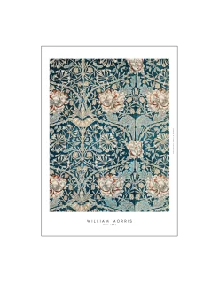 Søstrene Grene Schweiz Rahmen Und Poster<Poster Blue Flowers 40 X 50