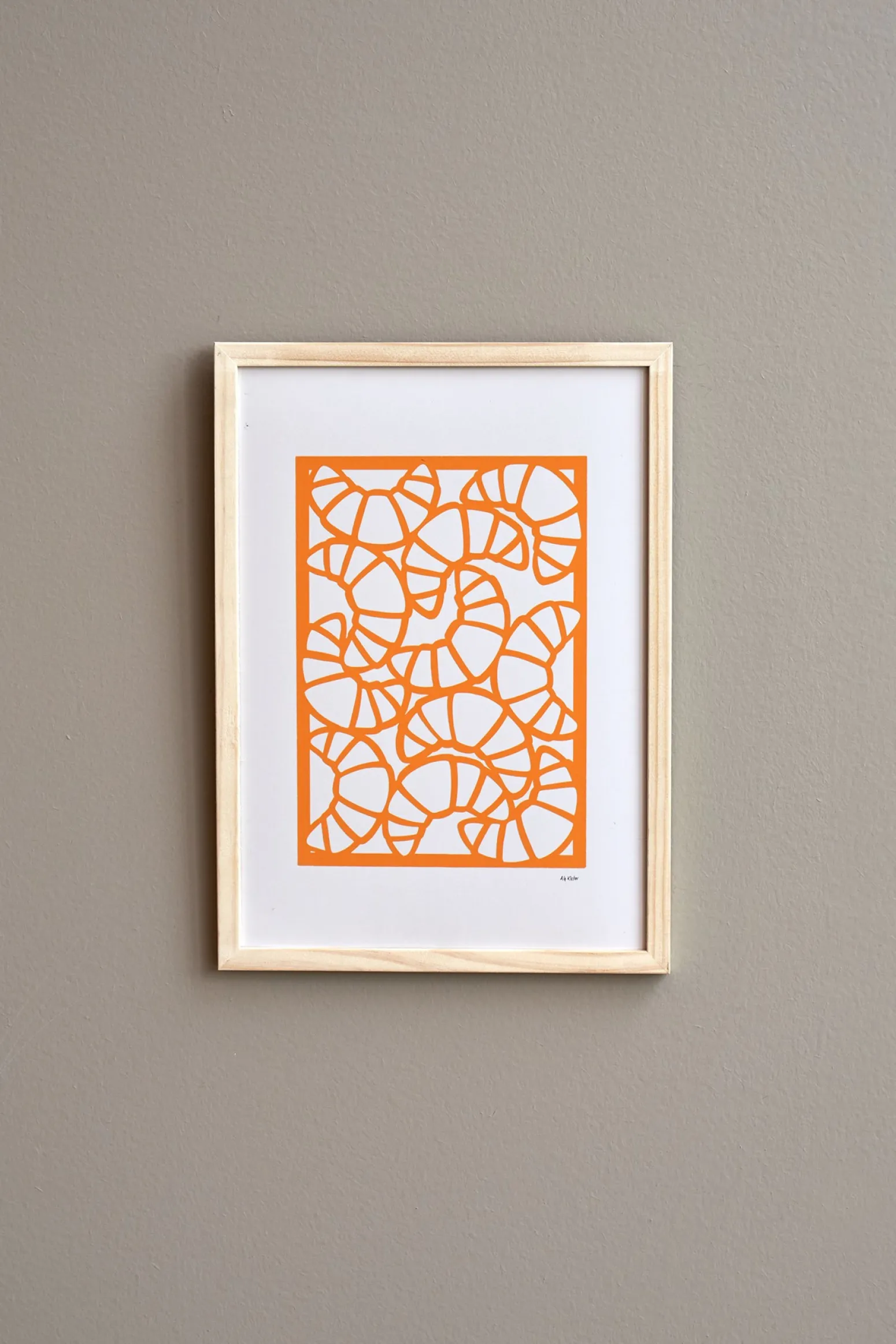 Søstrene Grene Schweiz Rahmen Und Poster<Poster Croissants A4