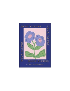 Søstrene Grene Schweiz Rahmen Und Poster<Poster Deux Fleurs Dunkelblau A4
