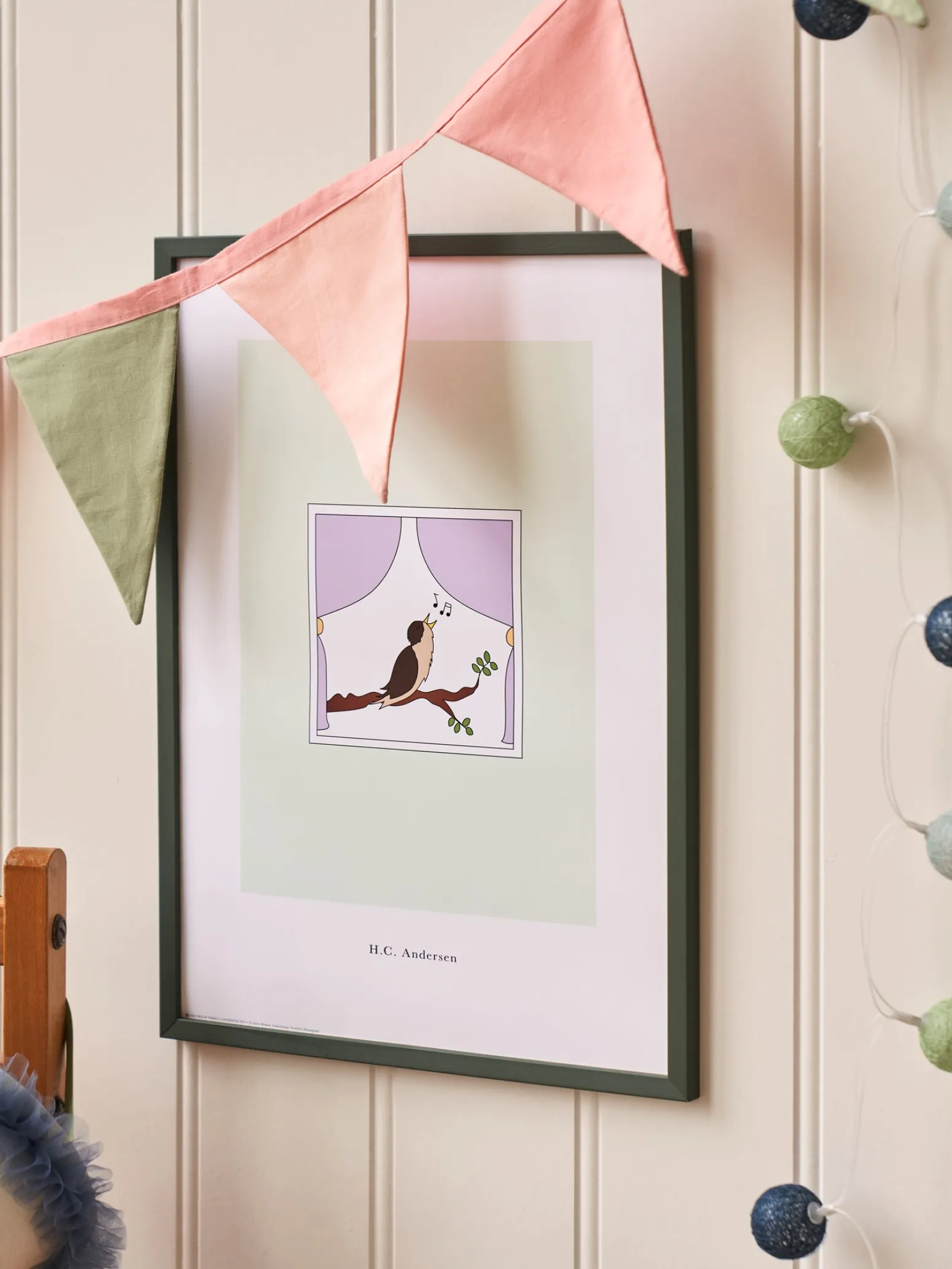 Kinder Søstrene Grene Schweiz Kinderinterieur<Poster Die Nachtigall A3