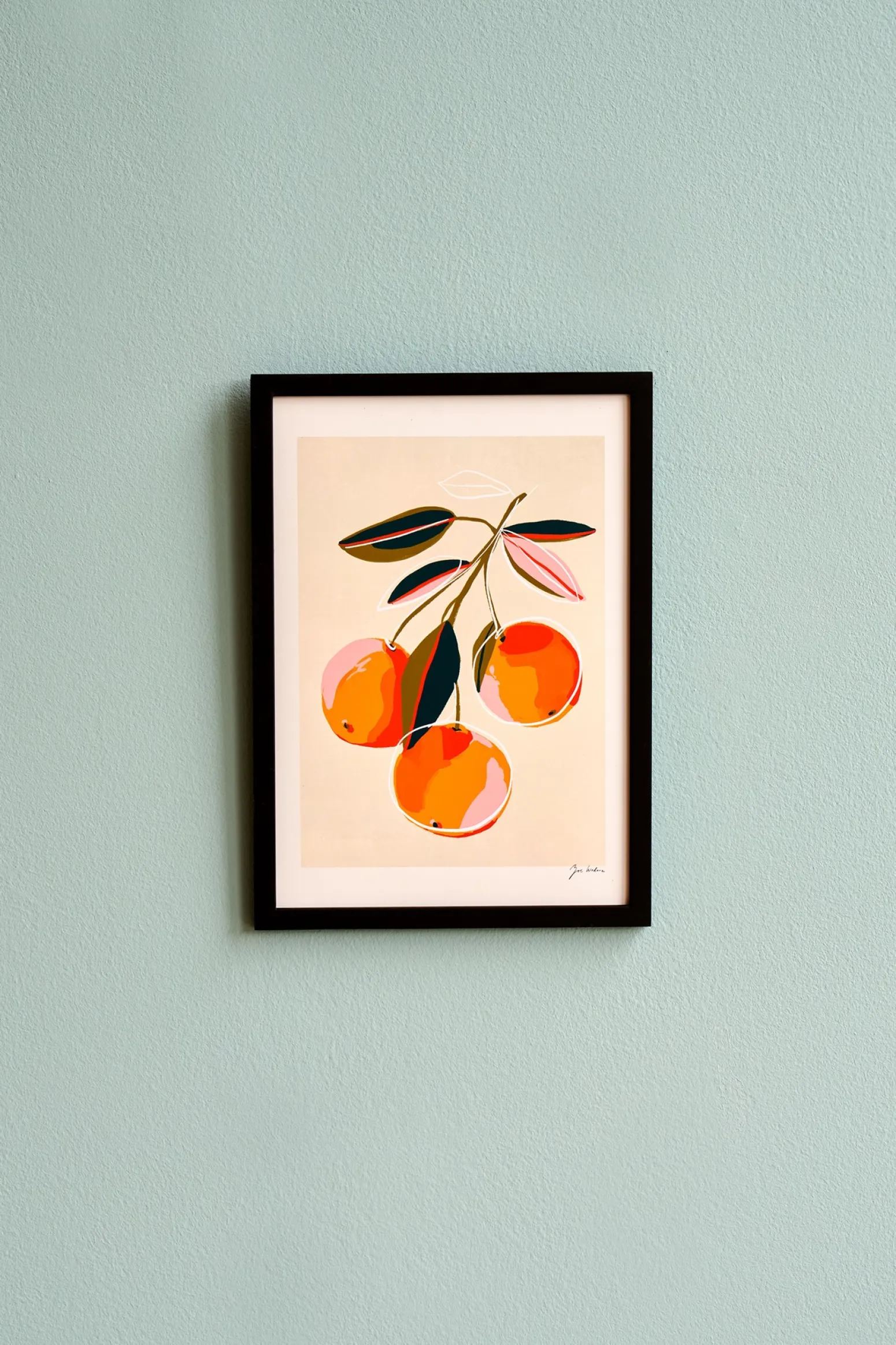 Søstrene Grene Schweiz Rahmen Und Poster<Poster Oranges A4