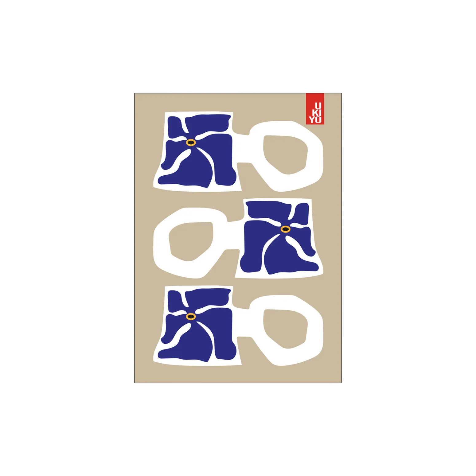 Søstrene Grene Schweiz Rahmen Und Poster<Poster Ukiyo Mug Blue A3