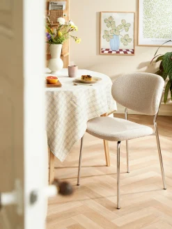 Søstrene Grene Schweiz Stühle<Stuhl Mit Bouclé-Stoff