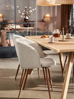 Søstrene Grene Schweiz Stühle<Stuhl Mit Bouclé-Stoff