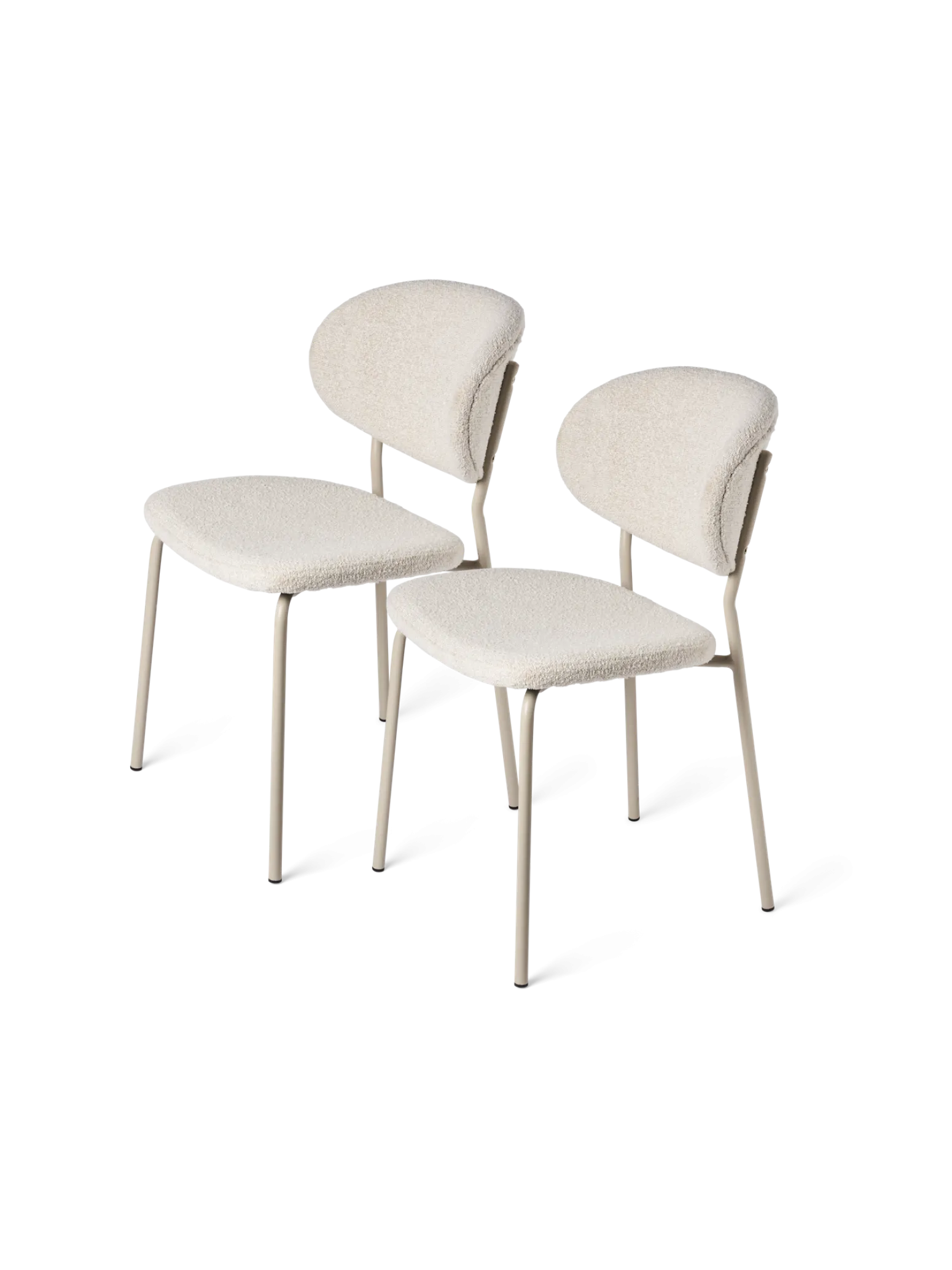 Søstrene Grene Schweiz Stühle<Stuhl Mit Bouclé-Stoff 2er-Pack