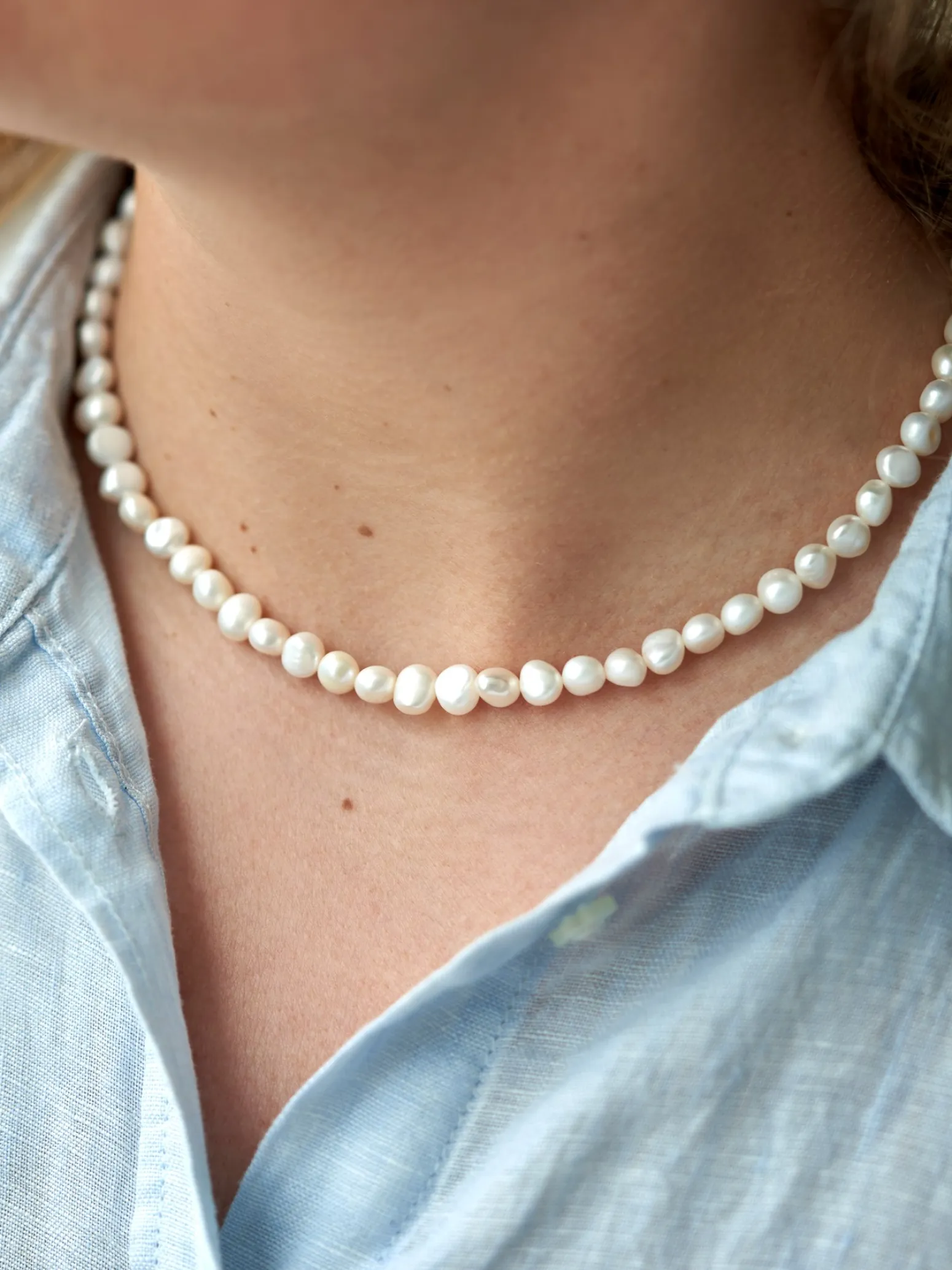 Søstrene Grene Schweiz Halsketten<Timeless Pearl Halskette