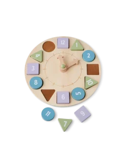 Kinder Søstrene Grene Schweiz Holzspielzeug<Uhrenpuzzle