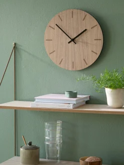 Søstrene Grene Schweiz Dekoration<Wanduhr Walnut Ø28