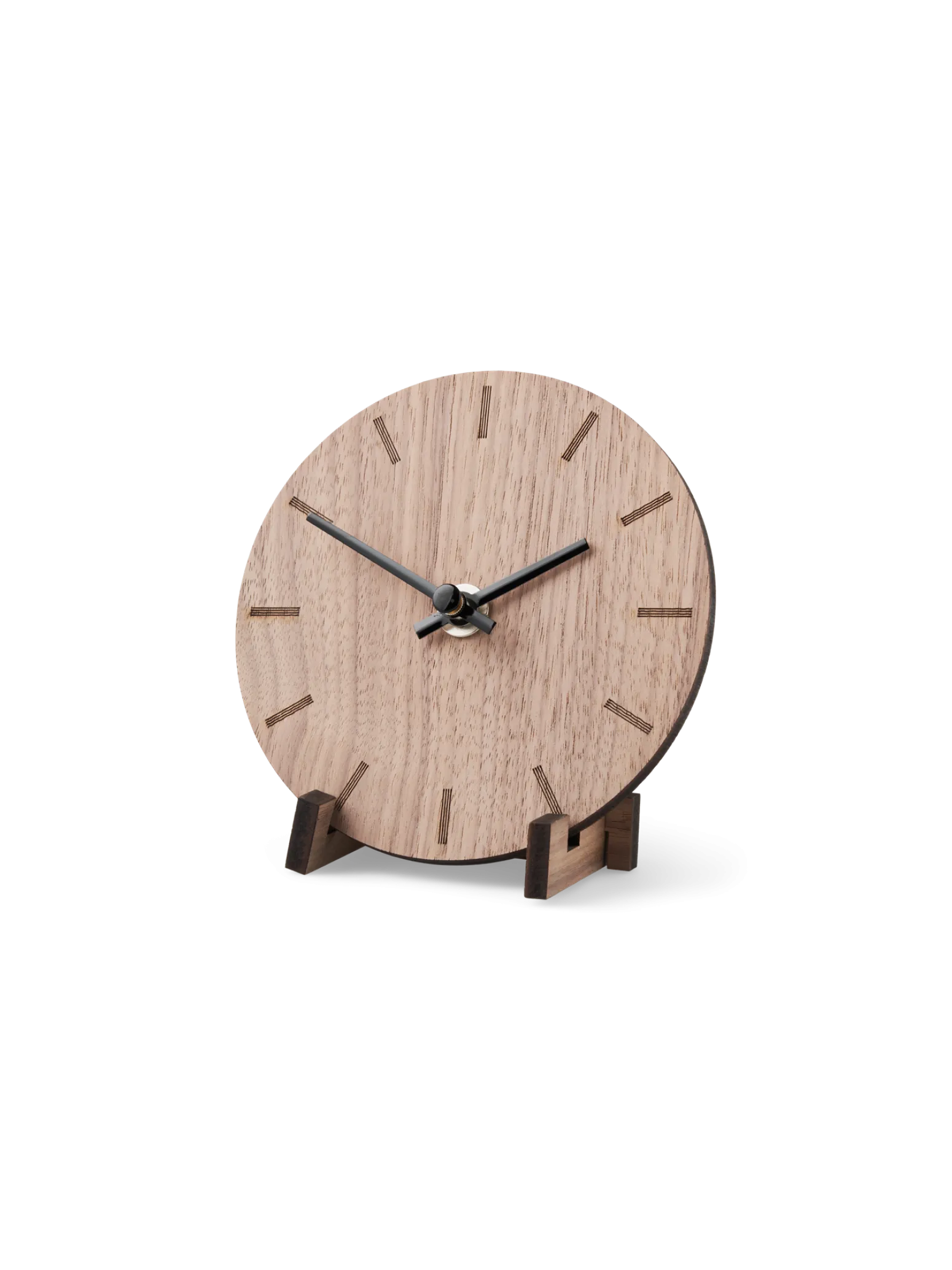 Søstrene Grene Schweiz Dekoration<Wanduhr Walnut Ø12