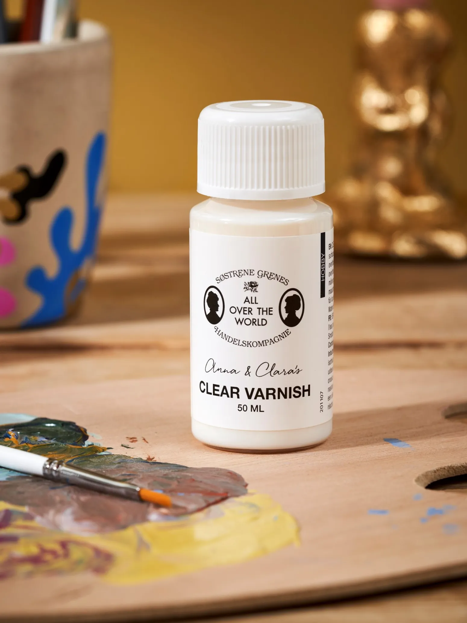 Søstrene Grene Schweiz Hobbyfarben<Wasserfester Klarlack 50 Ml