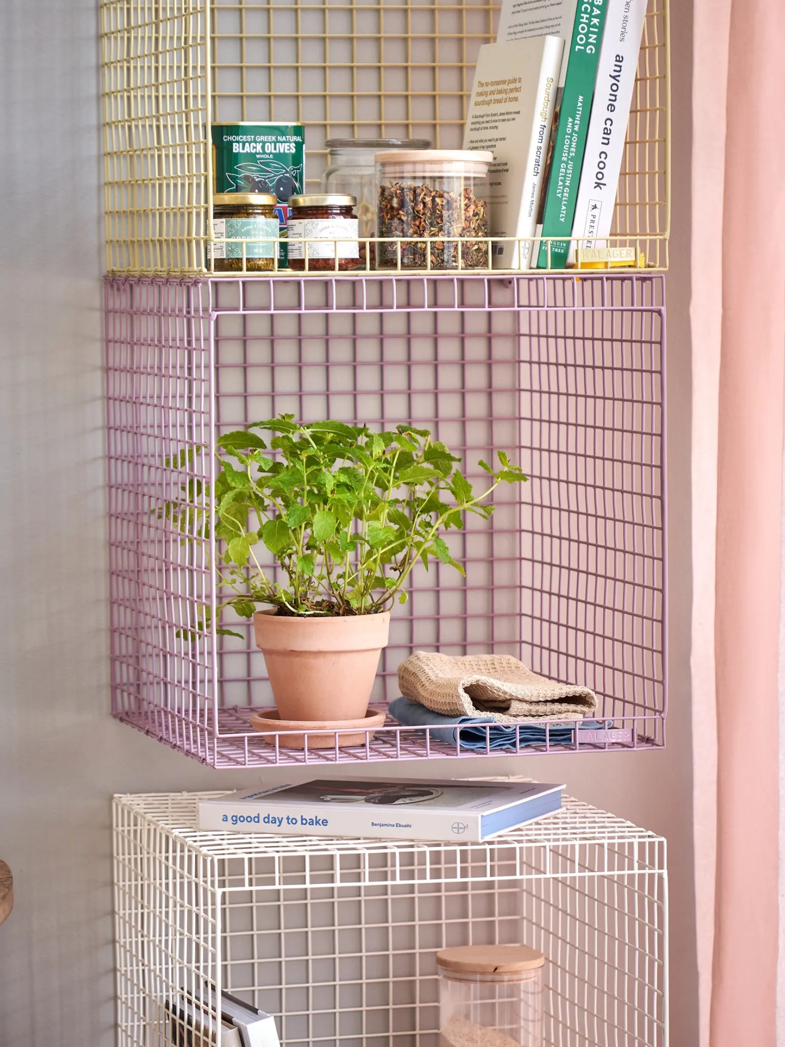 Søstrene Grene Schweiz Regale<WIRE CUBIC Würfelregal